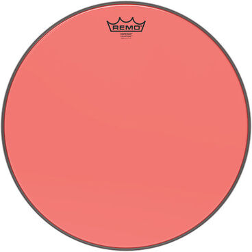 "Remo 16"" Emperor Colortone Red Rouge"