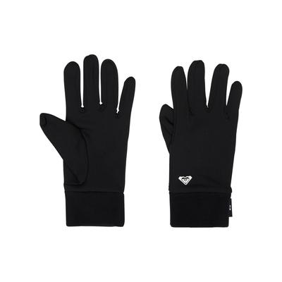 Strickhandschuhe ROXY "Underwater", Damen, schwarz (anthrazit), Kunstfaser, Handschuhe