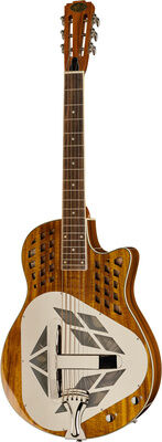 Royall KOA12US Resonator Guitar Natur Hochglanz