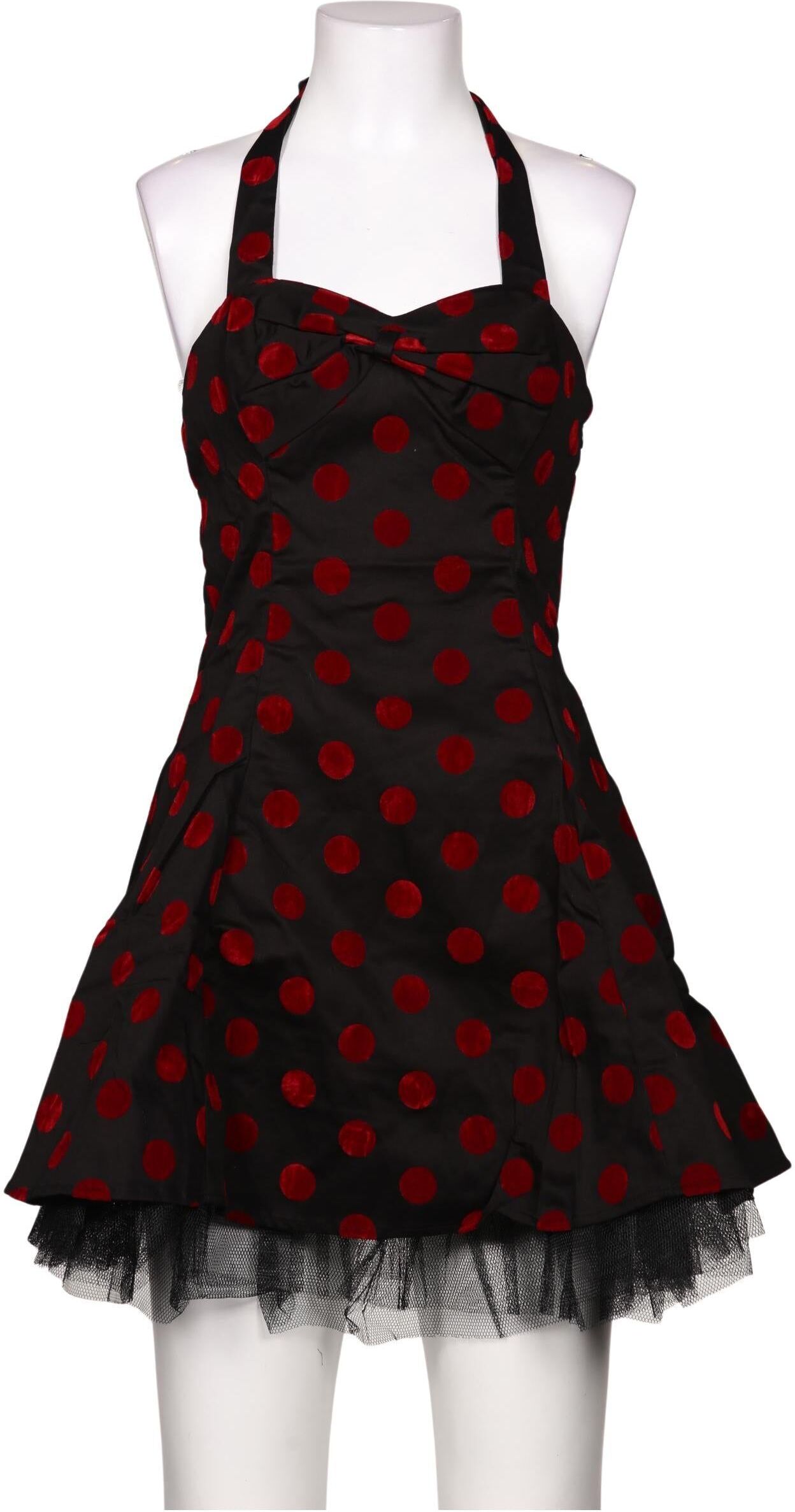 Hearts Roses Damen Kleid, Schwarz, Gr. S, Baumwolle / Elasthan - Second Hand