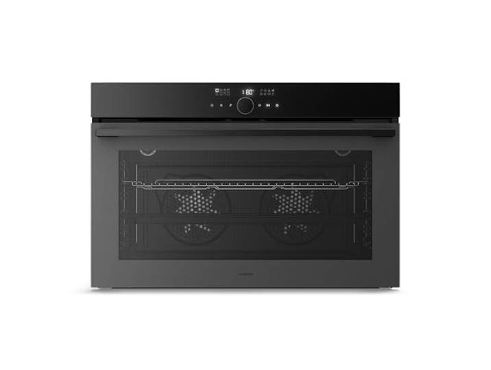 Klarstein Velaire Einbaubackofen 90 cm - 127L, 16 Betriebsmodi, Energieeffizienz A, Digitalsteuerung, Timer, Kindersicherung, Einbauofen ohne Kochfeld, Leicht zu Reinigen