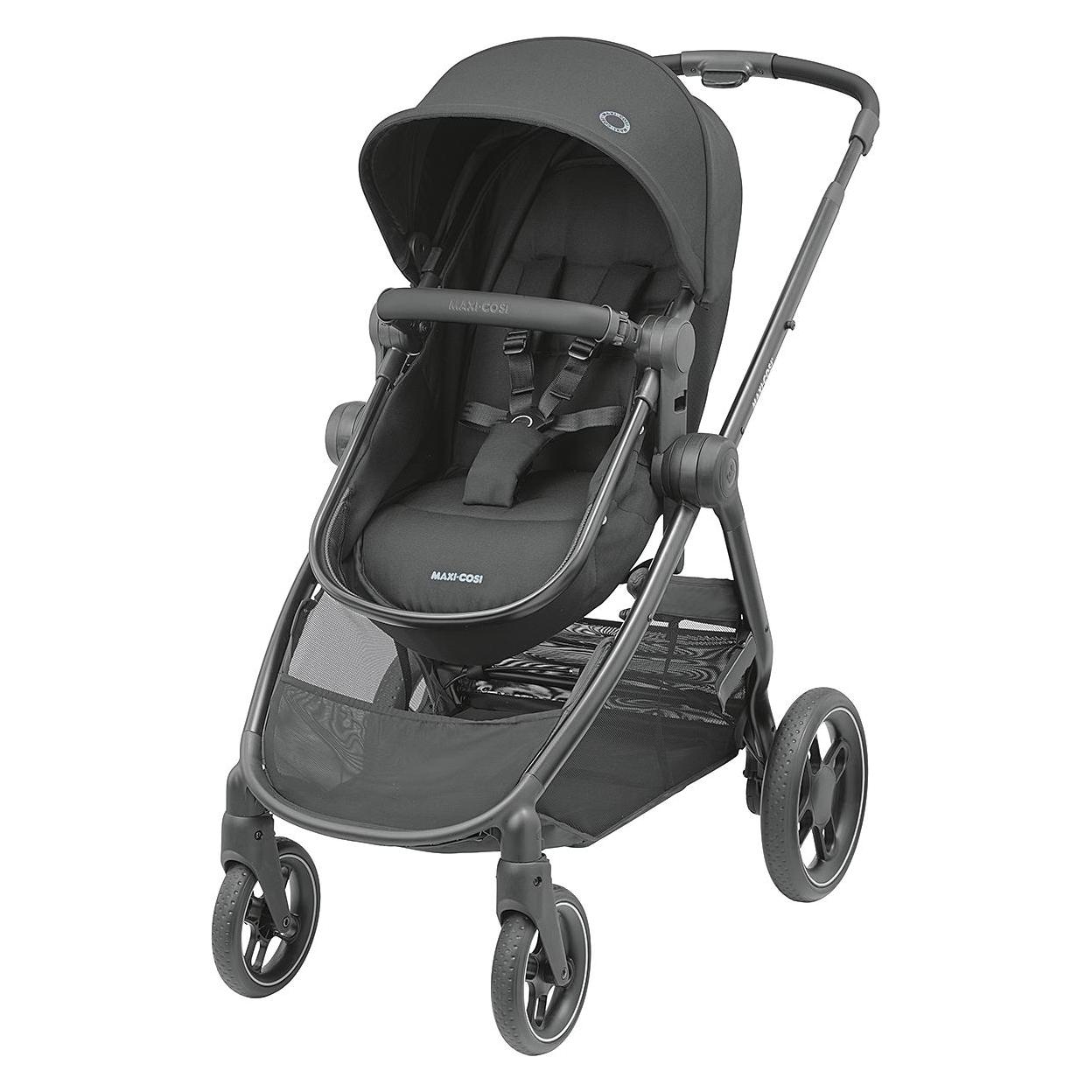Maxi-Cosi Zelia 3 Essential Black (Black Frame & Black Leather) (0 Monate - 4 Jahre) (1210672111)