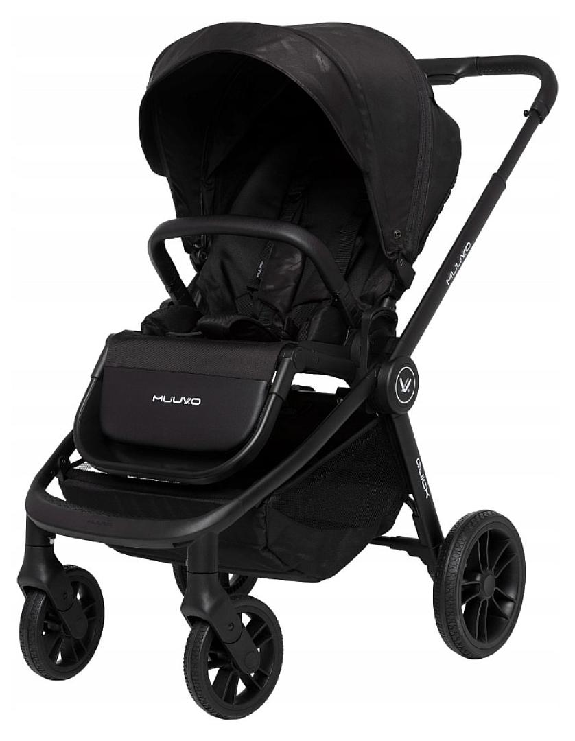 Muuvo Kinderwagen Quick Raven Black