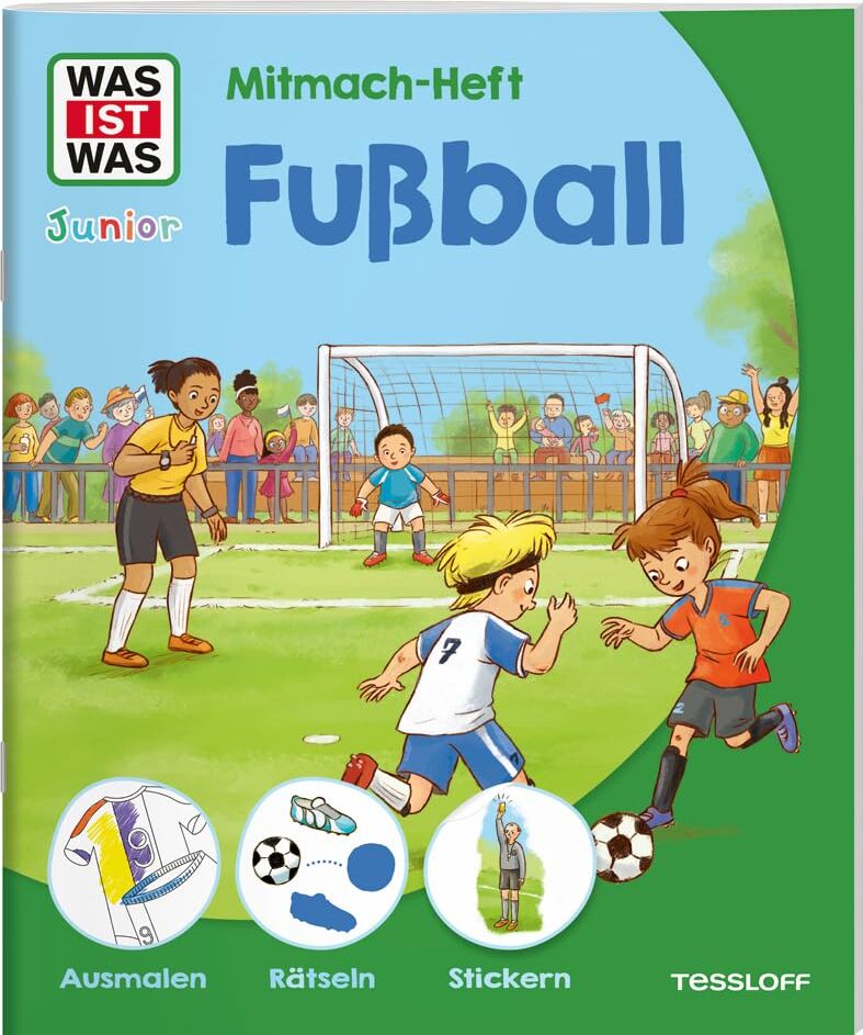 Christina Braun - WAS IST WAS Junior Mitmach-Heft Fußball - Preis vom 15.10.2026 23:06:25 h