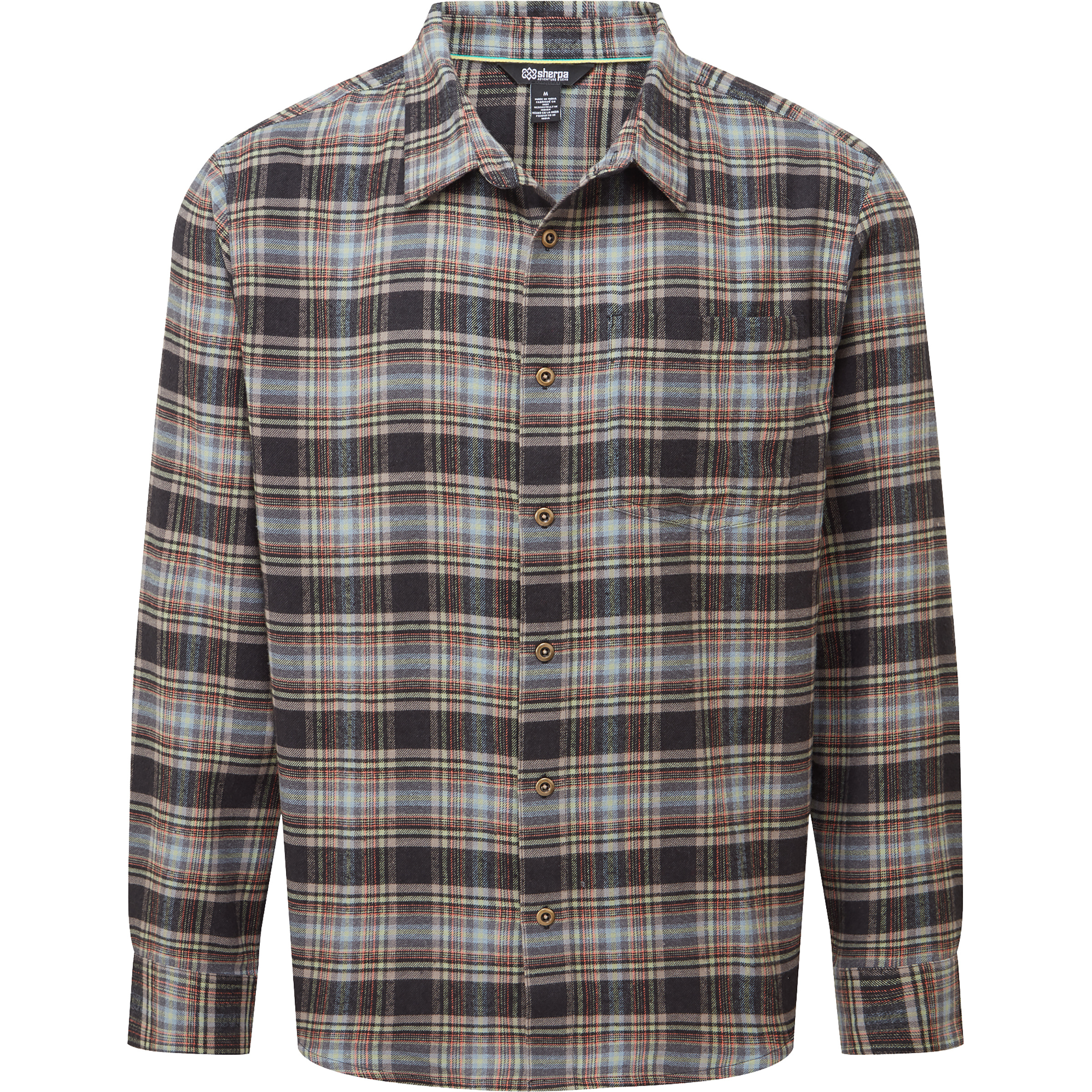 Sherpa Adventure Gear Batsa Herren Hemden braun Größe XL Lifestyle Atmungsaktiv