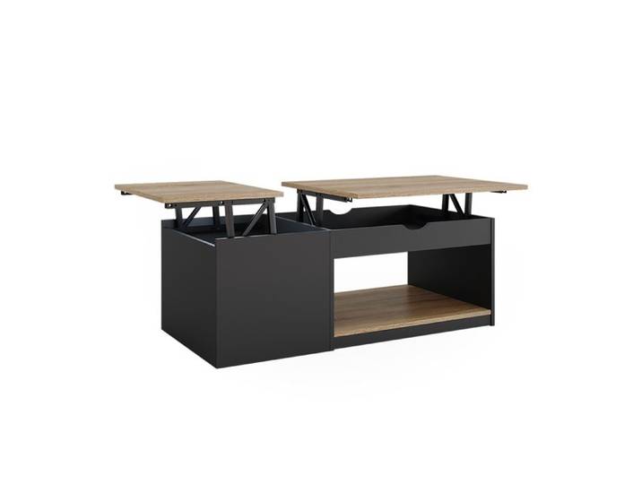Table basse Avela 55x110cm Noir Vicco 50593