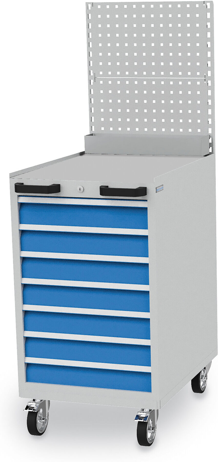 Bedrunka+Hirth Mobiler Schubladenschrank T736 R 18-24 mit 7 Schubladen (04.10.07V10A)