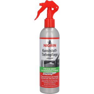 Nigrin Kunststoffpflege Kunststoff-Tiefenpflege, glänzend, innen und außen, 300ml