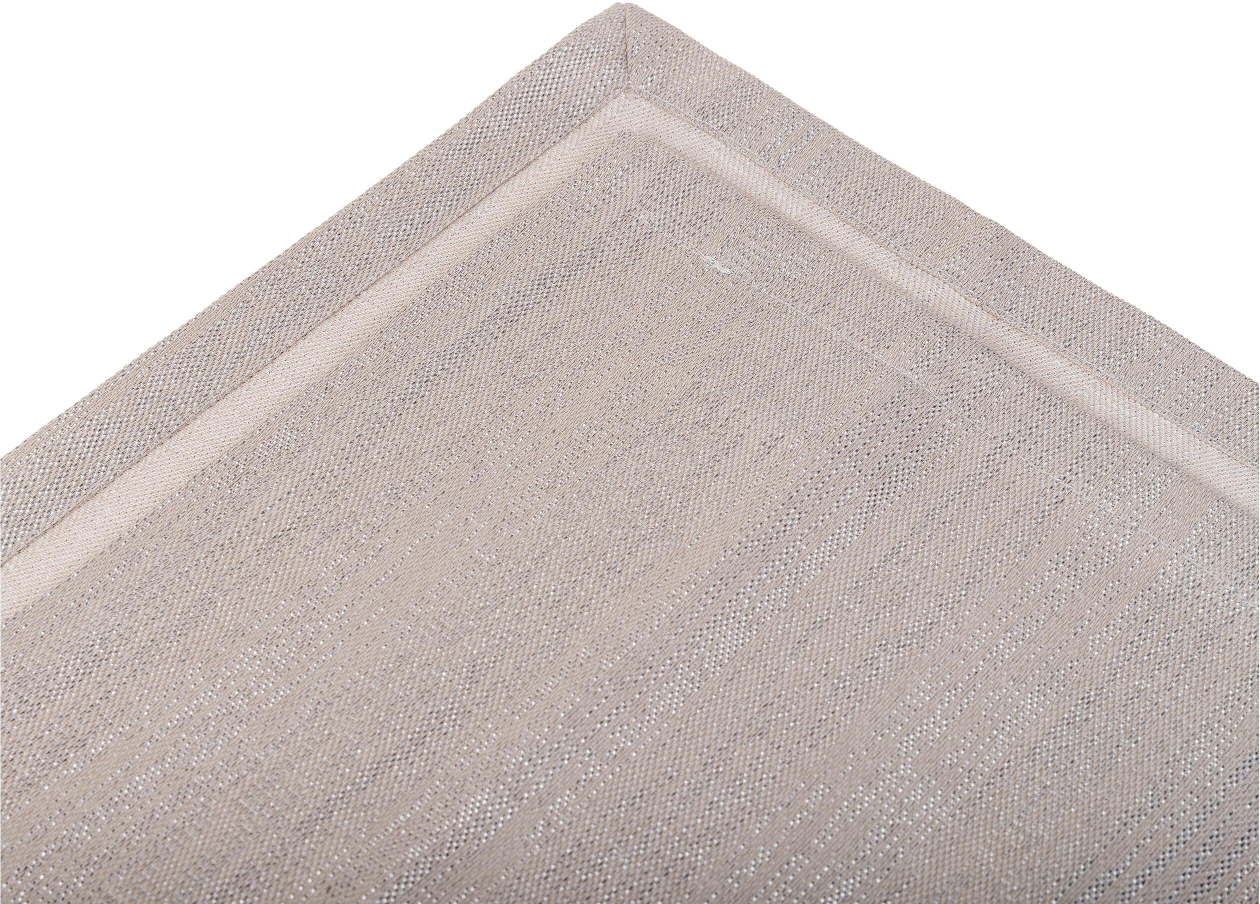 Tischdecke PICHLER "Eric 150 cm x 250 cm", betonfarbe, B:150cm L:250cm, Baumwolle, Leinen, Polyester, Viskose, Tischdecken, Tischdecke betonfarbe B/L: 150cm x 250cm