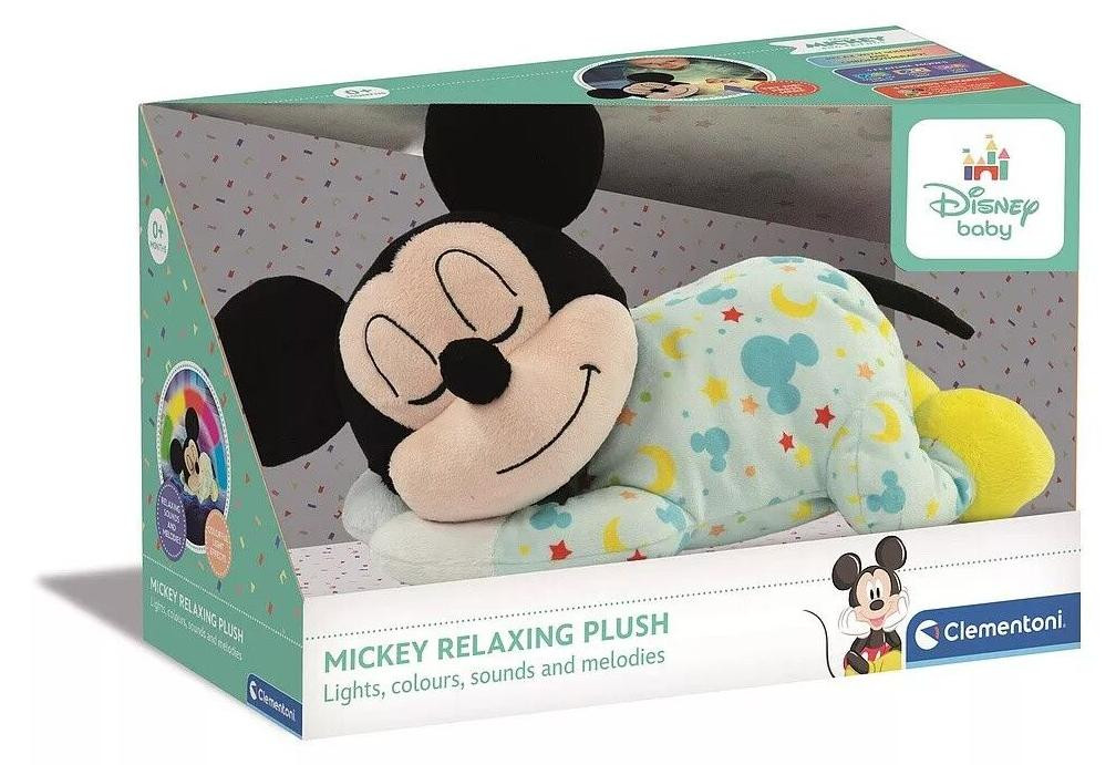 Clementoni Disney Baby Mickey interactieve knuffel met geluid