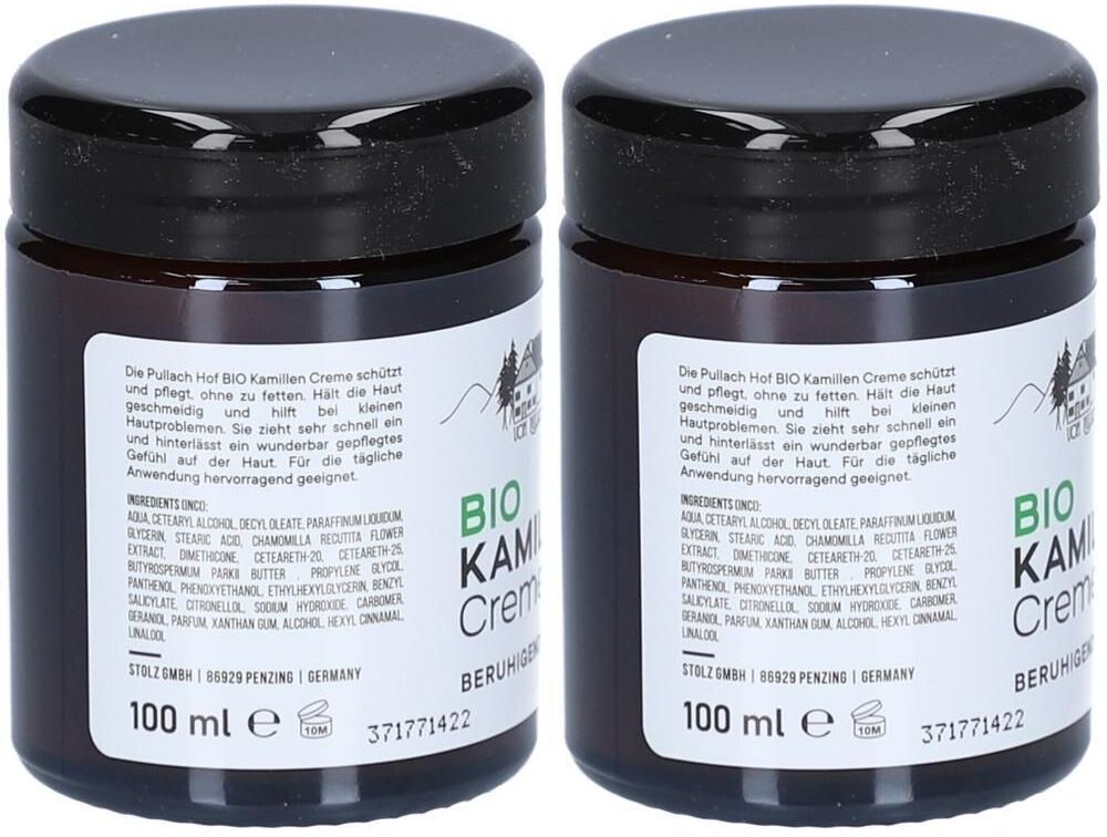 No Brand BIO Kamillen Creme Pullach Hof 2x 2x100 ml
