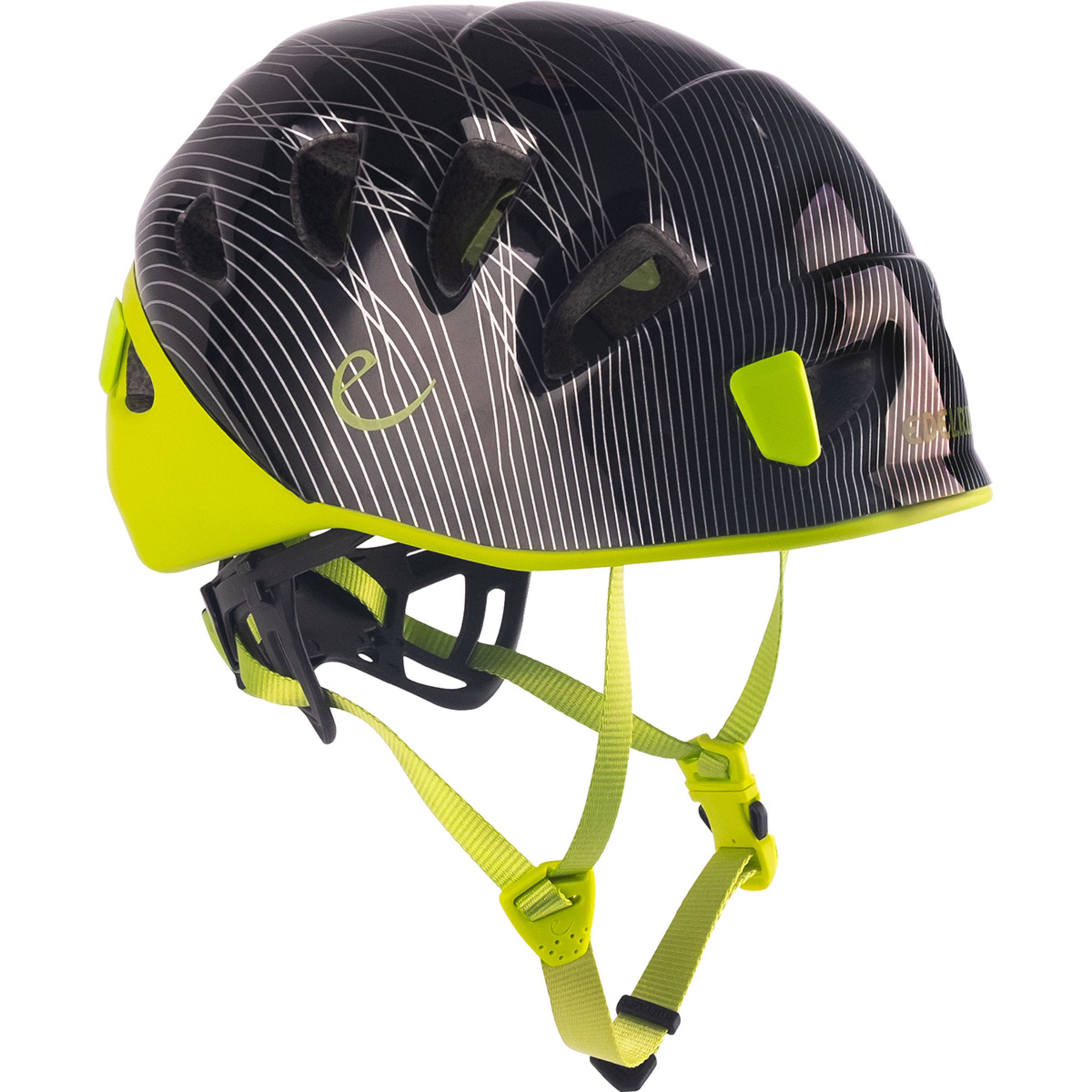 Edelrid Shield II Kletterhelm Kletterhelme schwarz Größe 53-62CM Alpinklettern | Klettersteig | Sportklettern