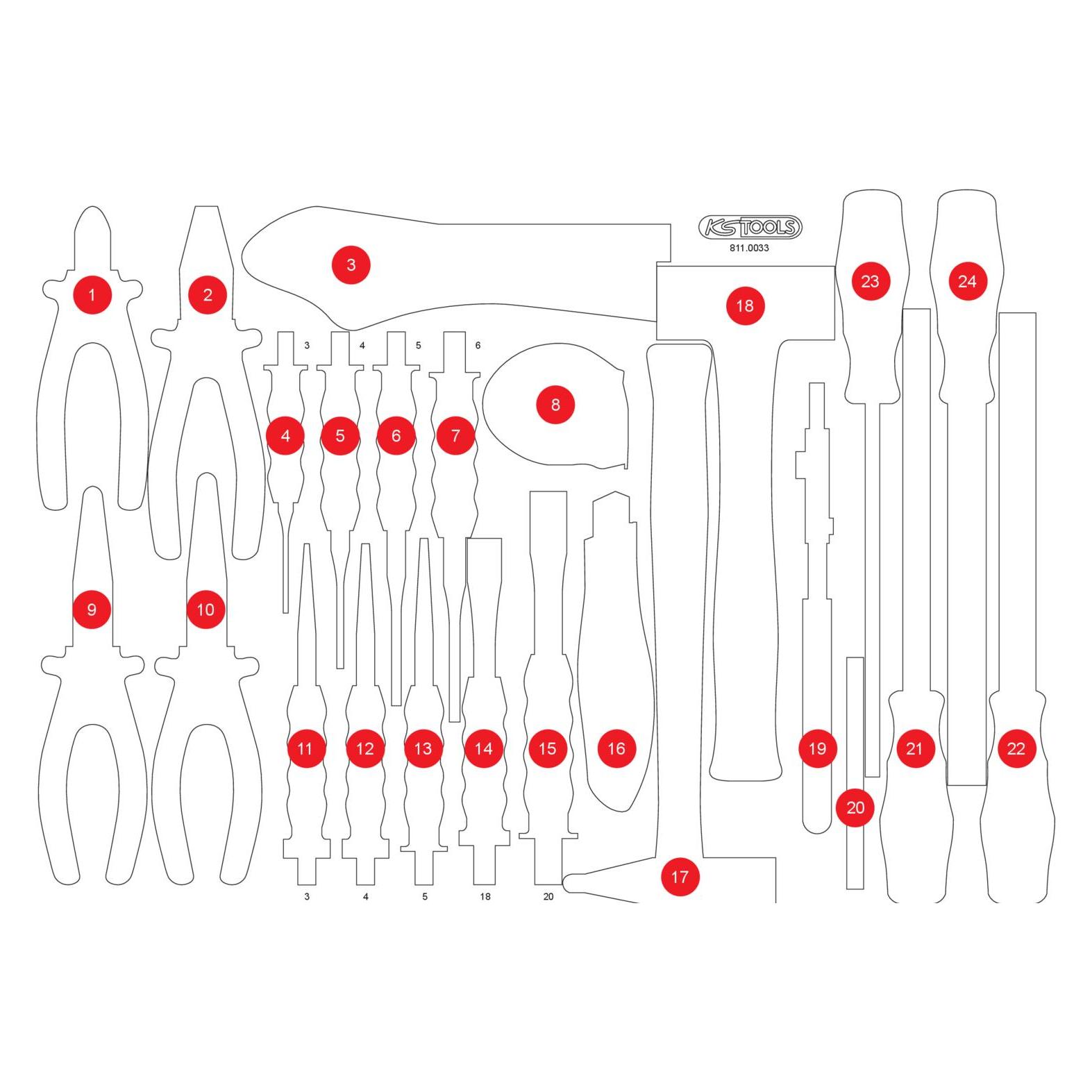 KS Tools 811.0033-97 (811.0033-97)