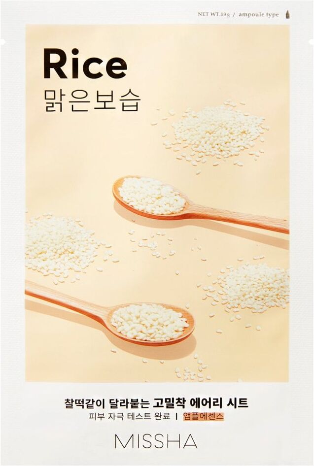 MISSHA Airy Fit Rice Sheet Mask 19g