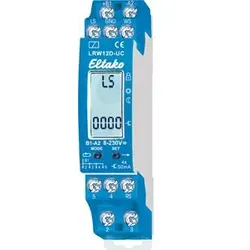 Eltako 22400501 Digital einstellbares Licht-Dämmerungs-Regen-Wind-Sensorrelais, 4 OptoMOS LRW12D-UC