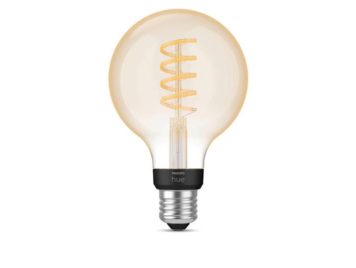 Philips HUE Led-Leuchtmittel, Weiss, Kunststoff, E27, G, 7 W, 15 cm, Lampen & Leuchten, Leuchtmittel, LED-Lampen, E27 LED