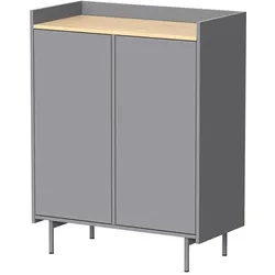 Vicco, Kommode + Sideboard, Velina (80 x 40 x 103 cm)