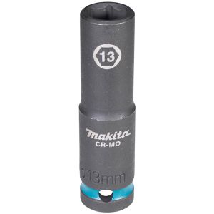 Makita Steckschlüssel Impact Black, E-16449, 13 mm Schlüsselweite - 81,5 mm Länge, 1/2 Zoll