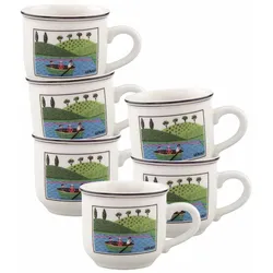 Villeroy & Boch Design Naif Mokka- / Espressotasse 100 ml 6er Set