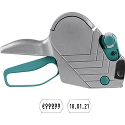METO 30012298 - Preisauszeichner, 1-zeilig, Basic S 822 + 11.000 Etiketten