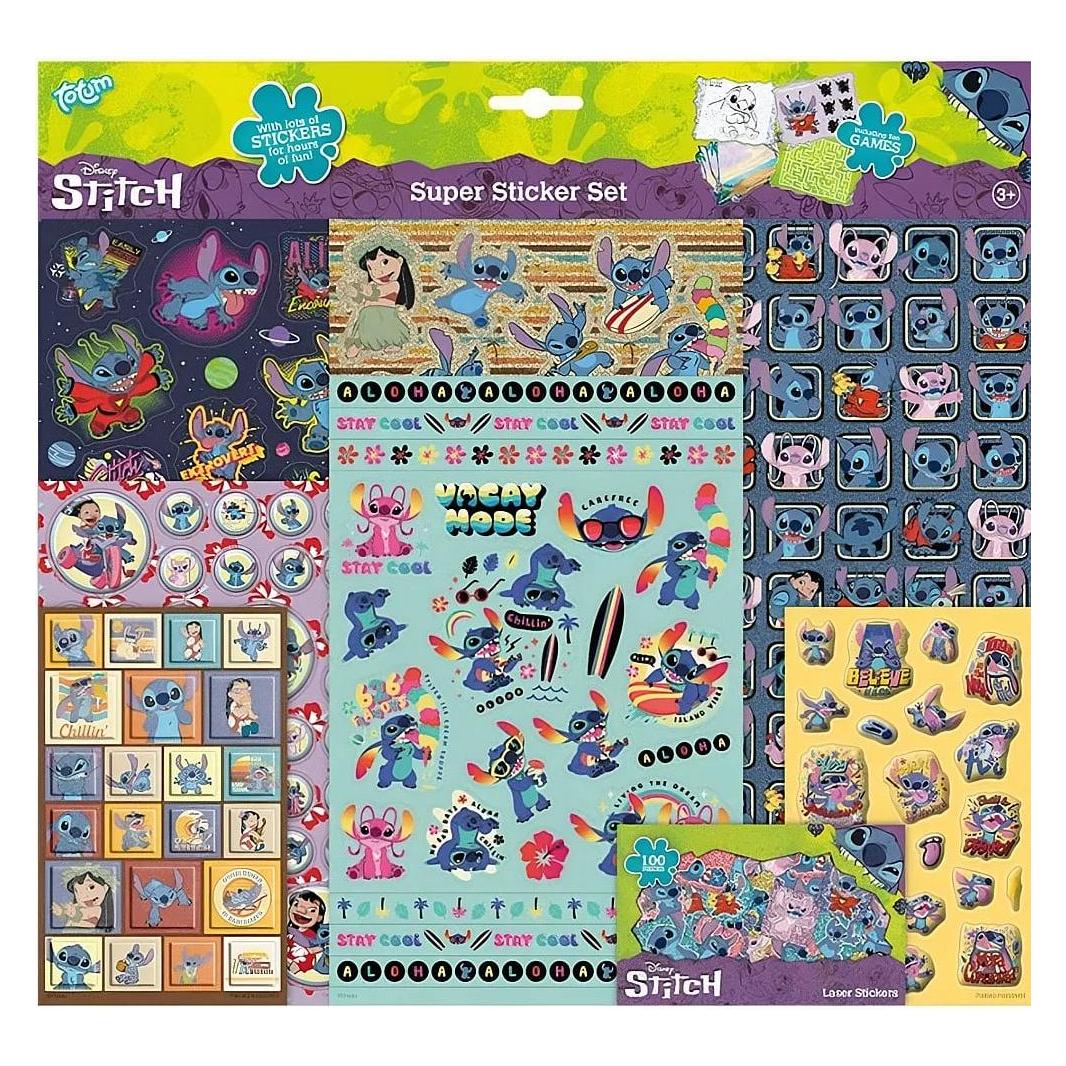 Totum Disney Stitch (300 Sticker) (F700062)