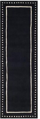 SAFAVIEH Handmade Bella Alverta Dotted Border Wool Rug