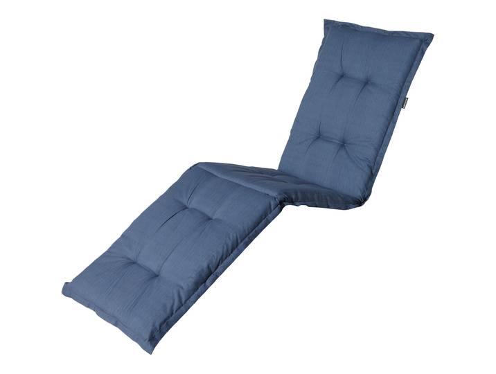 Liegen-Auflage, weiche und komfortable Polsterauflage, kobalt, 200 x 65 cm