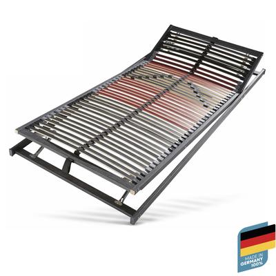 Lattenrost BECO "Tech Ultraflach KF", schwarz, B:90cm H:4,5cm L:200cm, Lattenroste, Lattenrost, 7 Liegezonen, geringe Bauhöhe
