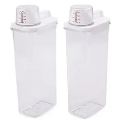 Universeller Waschmittelspender mit Dosierbecher 2.900ml Volumen 2 Stück