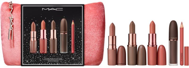MAC Cosmetics Holiday MAC Celebrity Nude Lip Vault Gift Set for lips