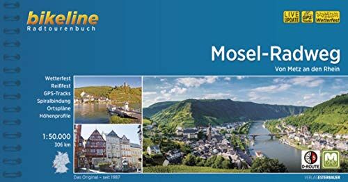Esterbauer Verlag - Mosel-Radweg: Von Metz an den Rhein, 1:50.000, 306 km, wetterfest/reißfest, GPS-Tracks Download, LiveUpdate (Bikeline Radtourenbücher) - Preis vom 11.10.2026 15:43:13 h