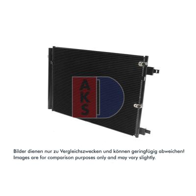 AKS DASIS Kondensator, Klimaanlage 042054N für Bentley