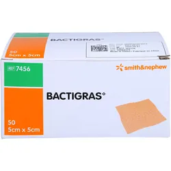 Bactigras Antiseptische Paraffingaze 5x5 cm 50 ST