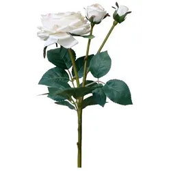 Chic Antique Fleur Rose Kunstblume, H55 cm, creme