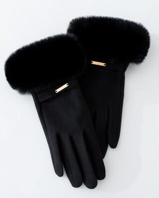 LightInthebox Women's 1 Pair Fingertips / Winter Gloves Streetwear / Outdoor Gloves - Solid Colored Full Finger