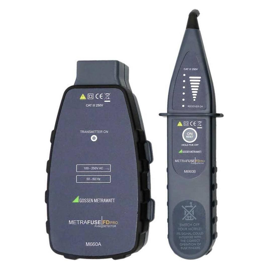GMC M660C METRAFUSE FD PRO Sicherungsfinder (CAT III 250V, Hand-Multimeter) (M660C)
