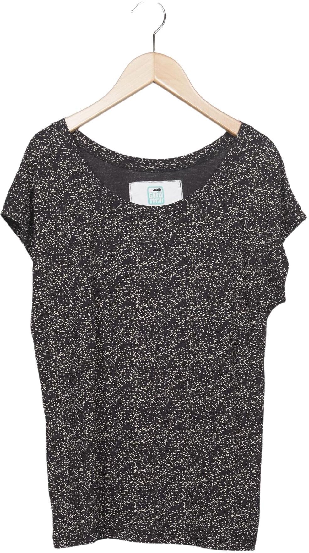 Gary Mash Damen T-Shirt, Grau, Gr. M, Elasthan / Viskose - Second Hand