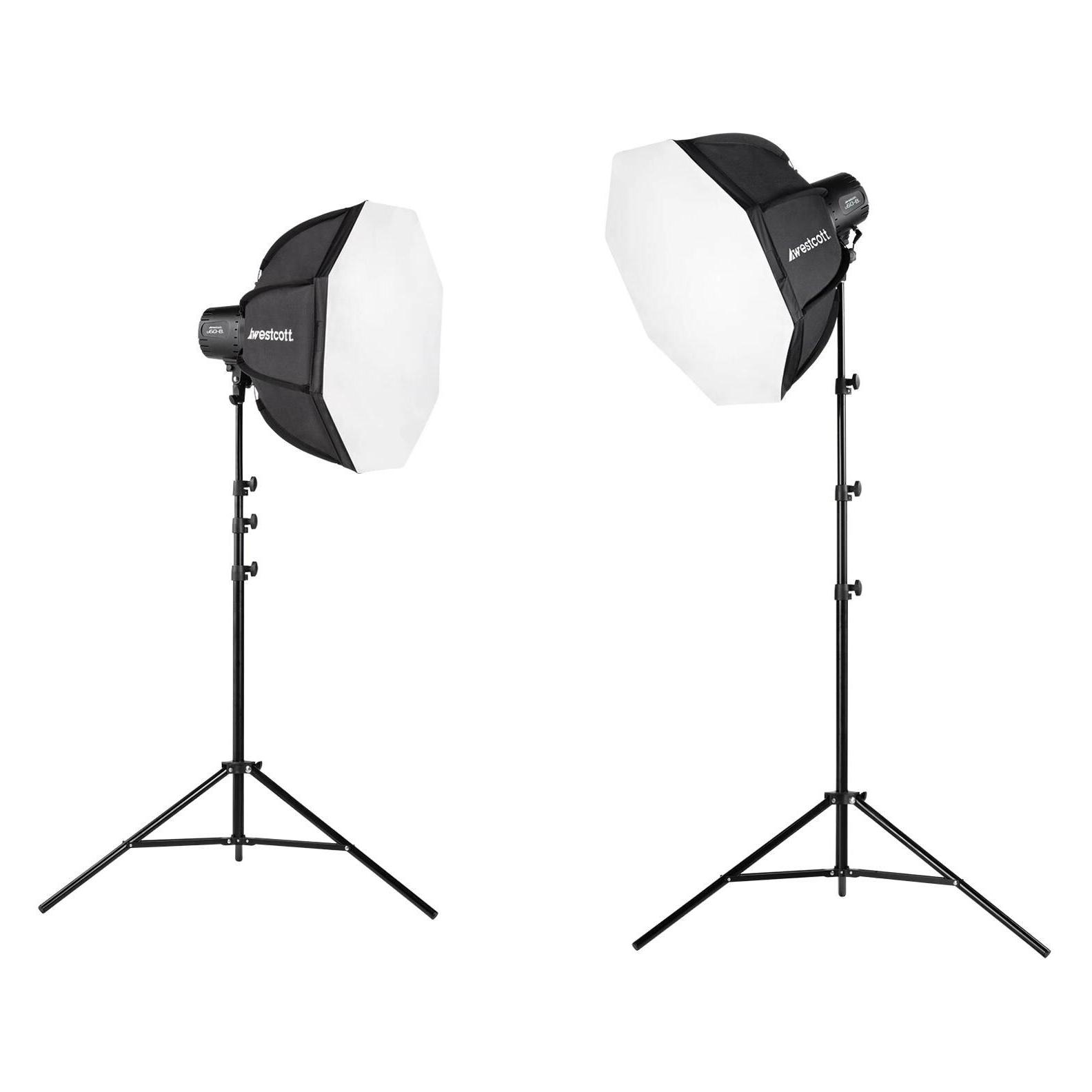 Westcott U60-B Bi-Color LED 2-Light Softbox Kit (Videoleuchte) (804-A)