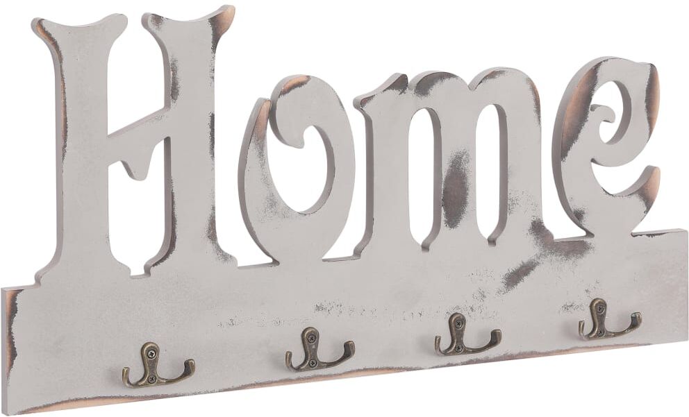 vidaXL Porte-manteau mural HOME 50x23 cm