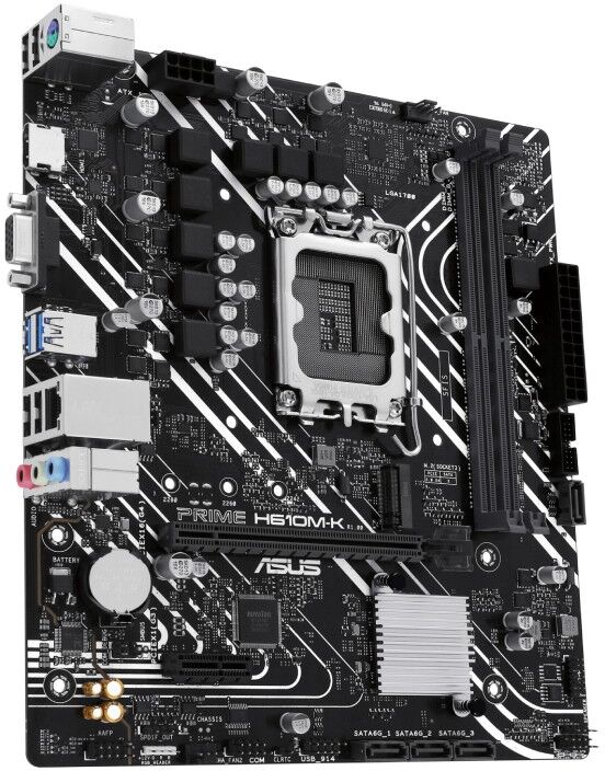 Asus PRIME H610M-K Intel H610 LGA 1700 DDR5 micro ATX Motherboard
