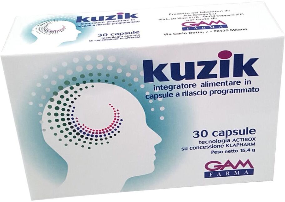 GAM FARMA Srl KUZIK 30 Cps 15,4g