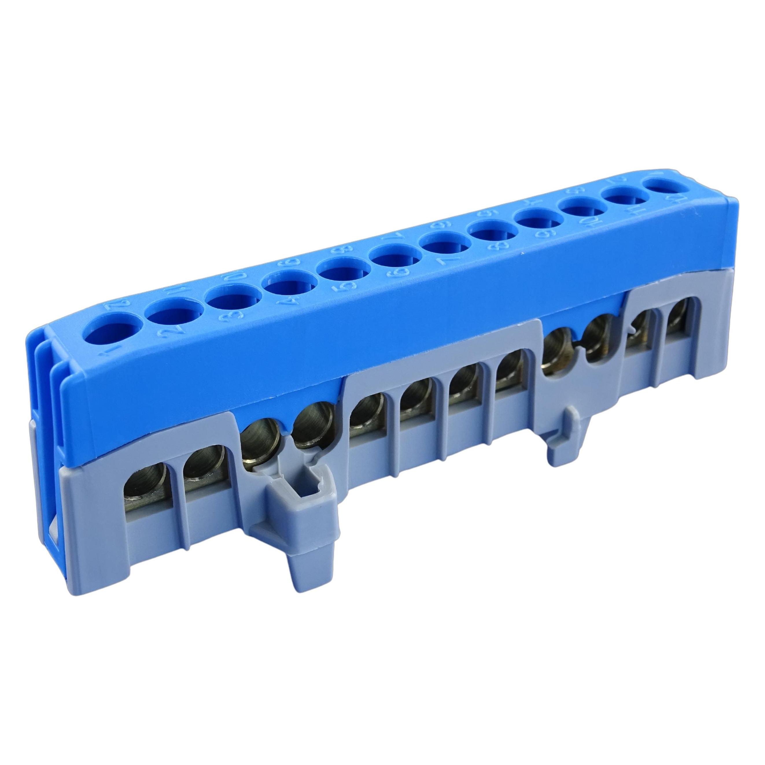 Pollmann Elektrotechnik N12-F2N12-F2 blauNullleiterklemme blau (2020269)