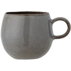 Bloomingville Sandrine Tasse | Steingut, Ø 10,5xH9,5 cm, grau