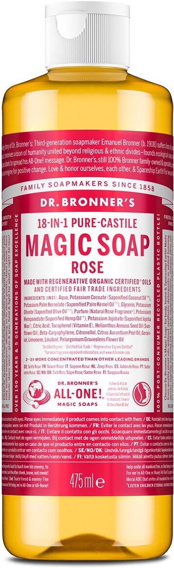 475ml DR. BRONNER'S MAGIC SOAP Rose