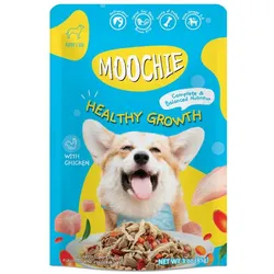MOOCHIE Healthy Growth With Chicken 85 g Nassfutter für Hunde mit Huhn
