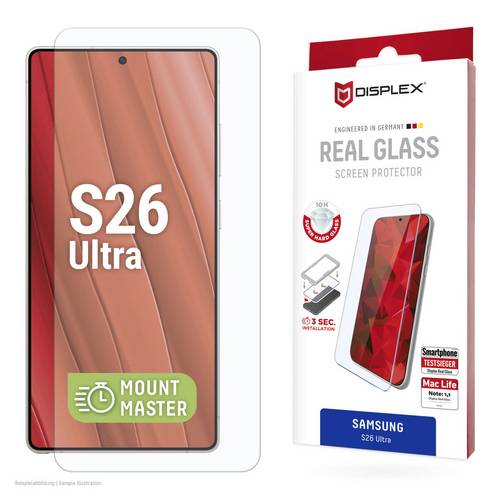 DISPLEX Real Glass Displayschutzglas Samsung Galaxy S26 Ultra 1 St. Anti-Fingerprint 02229