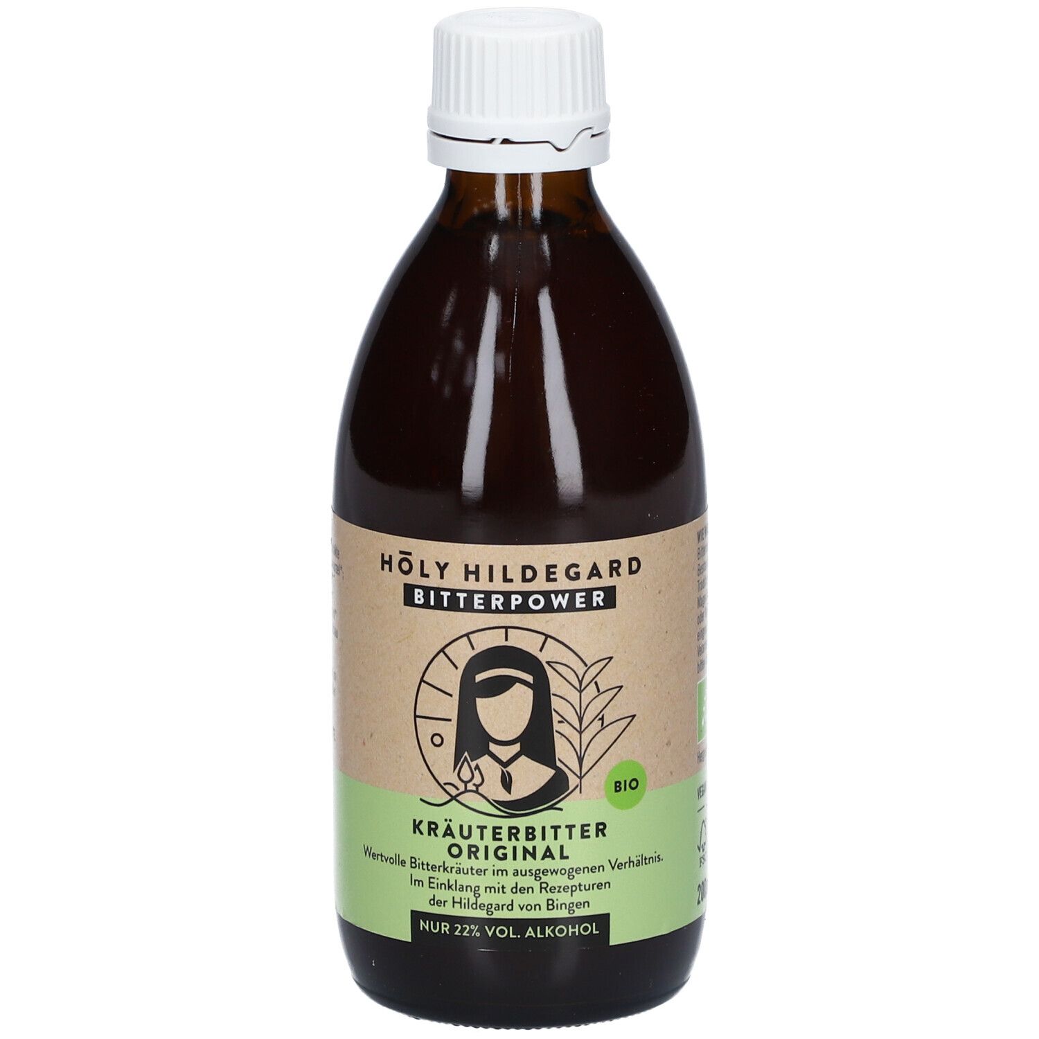 Holy Hildegard BitterPower Kräuterbitter Original 200 ml Tropfen