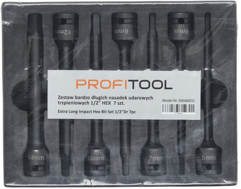 Schlagbitsatz 1/2" PROFITOOL 0XGB6031