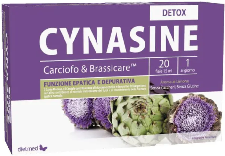 DIETMED ITALIA Srl Dietmed, Cynasine Detox, 20 Fiale