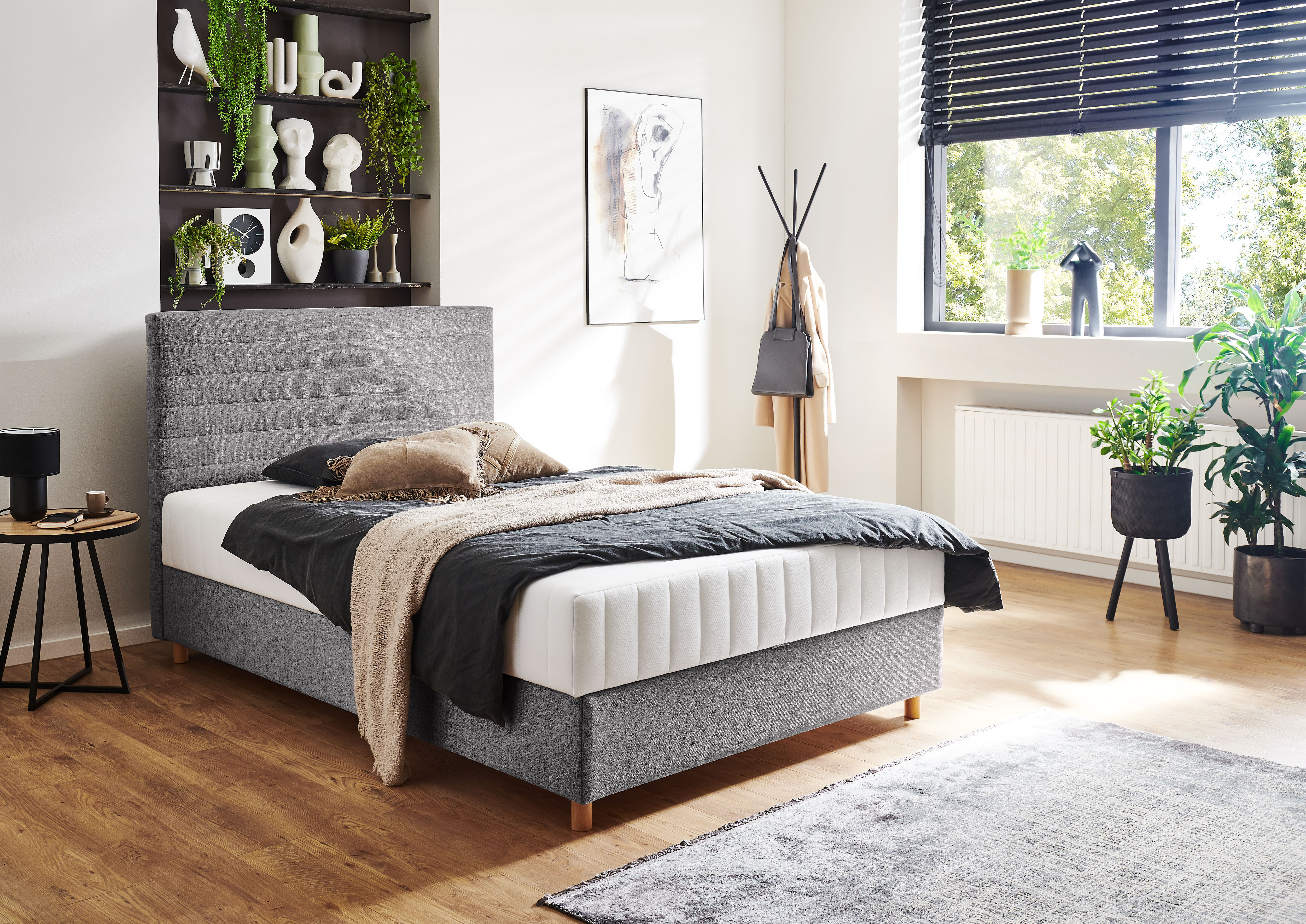 ATLANTIC home collection "Josie" mit Taschen-Federkernmatratze und Bettkasten